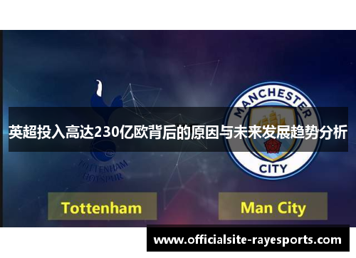 英超投入高达230亿欧背后的原因与未来发展趋势分析 英超投入高达230亿欧背后的原因与未来发展趋势分析